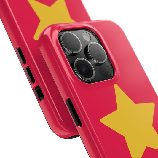 Personalized CARTOON Star Tough Phone Case — Custom Name Protective Phone Cover MANY OPTIONS